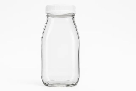 Empty 355 ml glass bottle blank