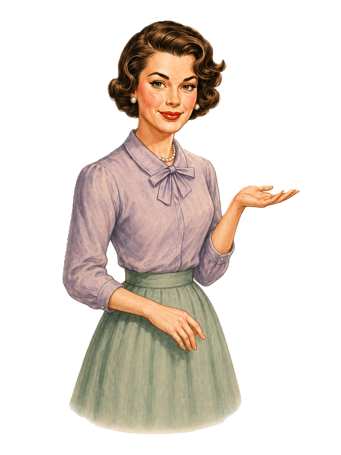 Hedwig presenting a small-batch remedy with an open palm.